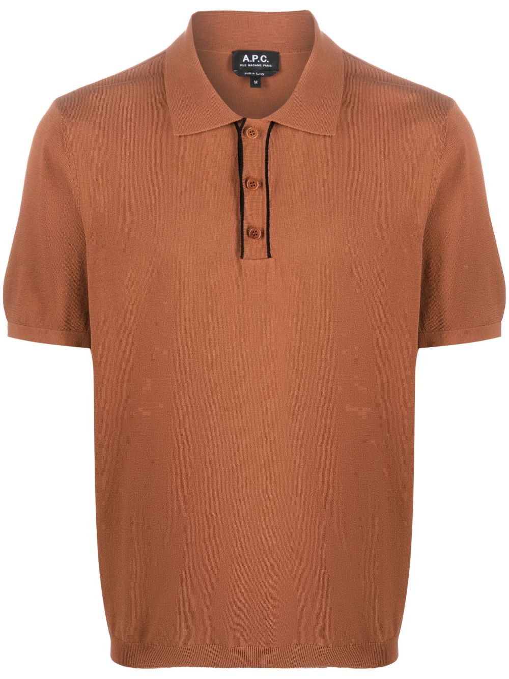 A.P.C. Jacky Poloshirt aus Pima-Baumwolle - Braun von A.P.C.