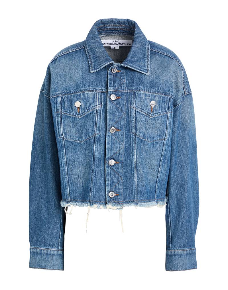 A.P.C. Jeansjacke/-mantel Damen Blau von A.P.C.