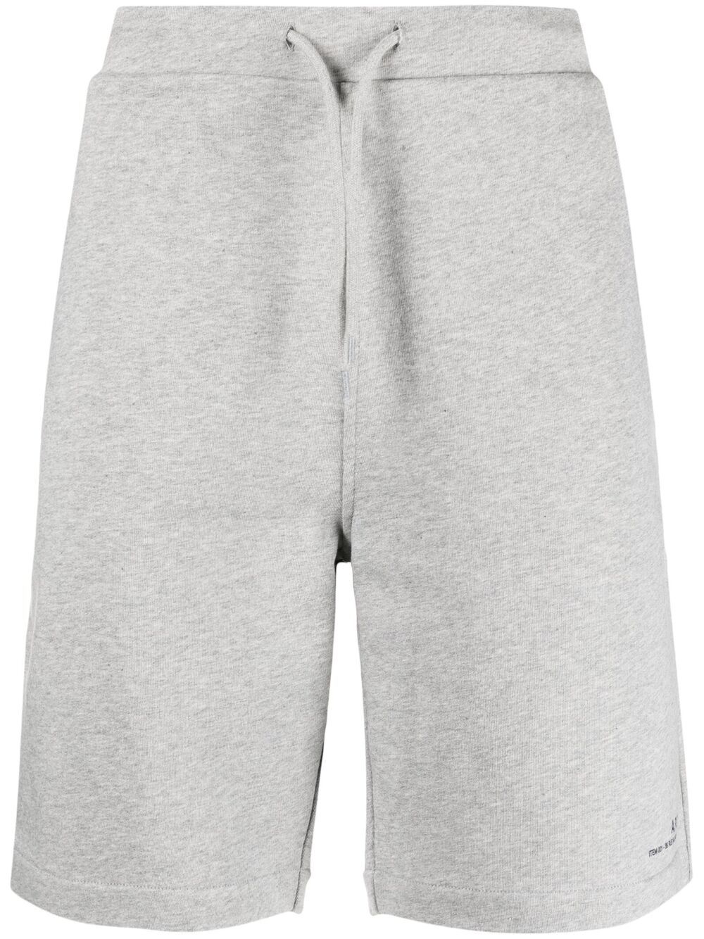 A.P.C. Joggingshorts mit Logo-Print - Grau von A.P.C.