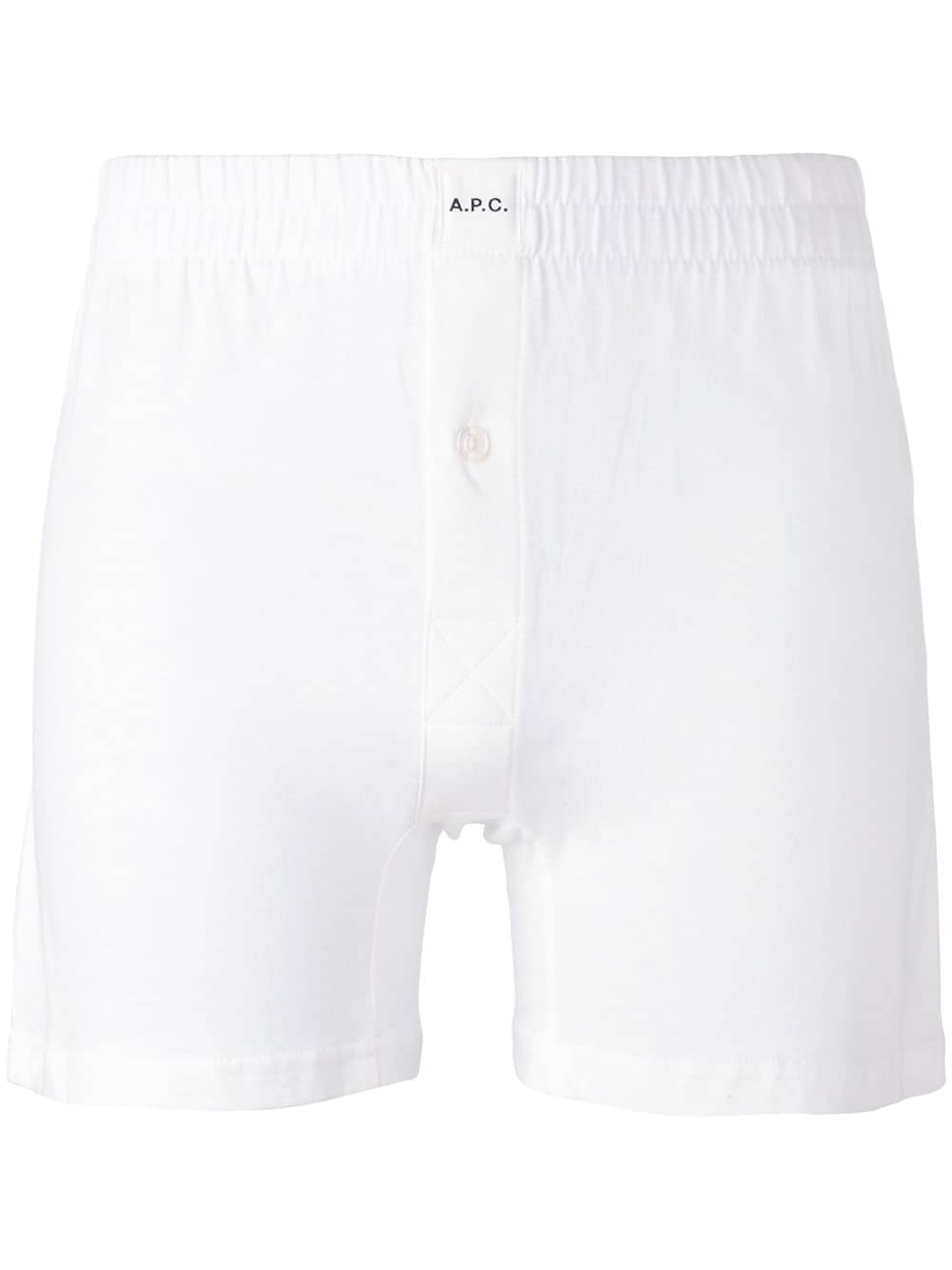 A.P.C. Klassische Boxershorts - Weiß von A.P.C.