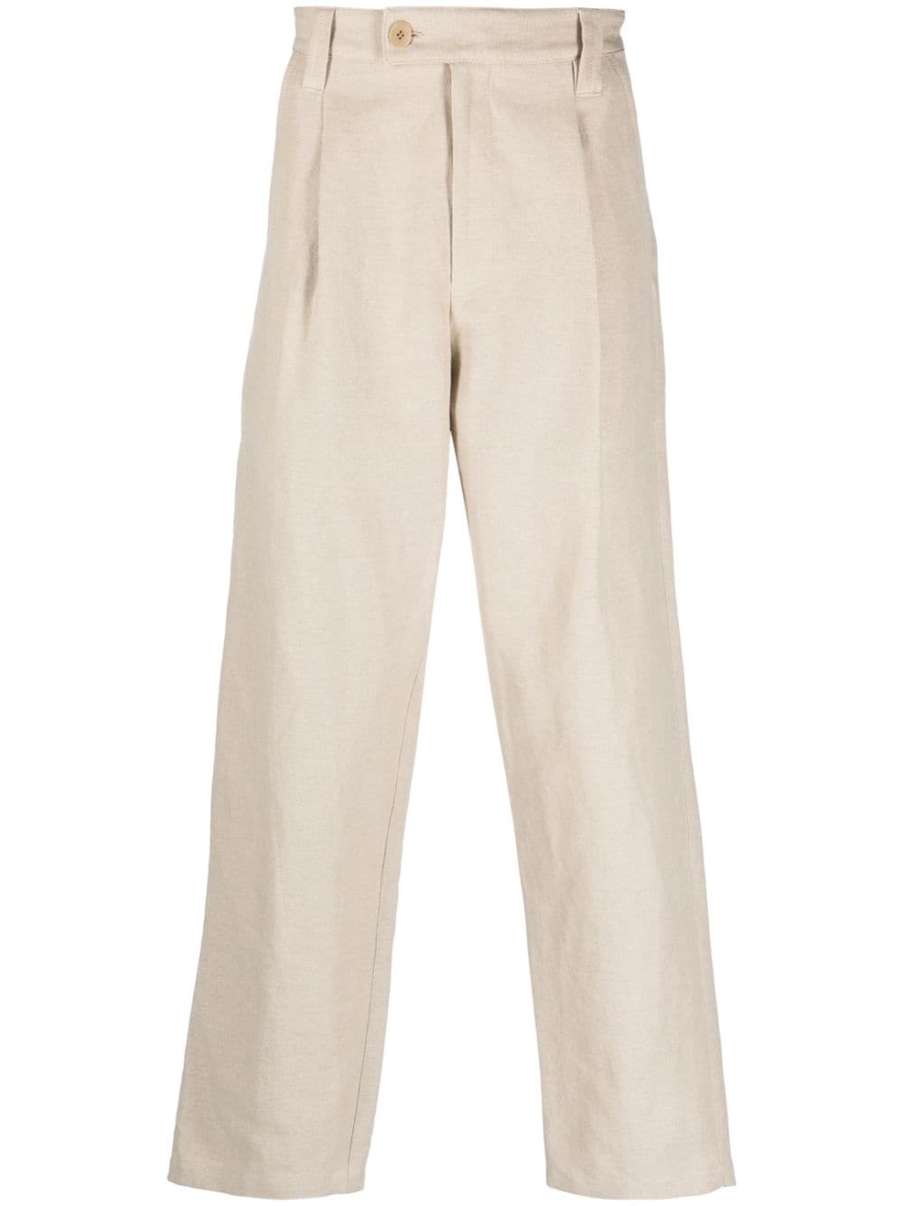 A.P.C. Gerade Cropped-Hose - Nude von A.P.C.