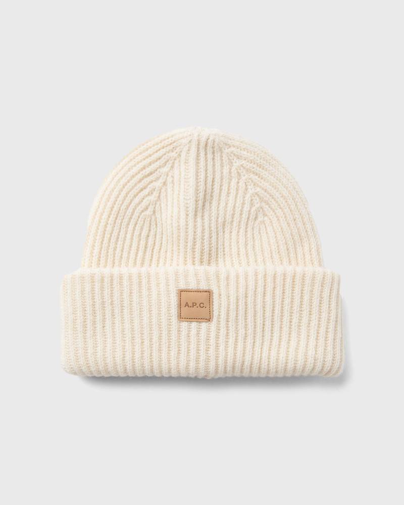 A.P.C. MICHELLE BEANIE men Beanies beige in Größe:T2 - 29 CM von A.P.C.