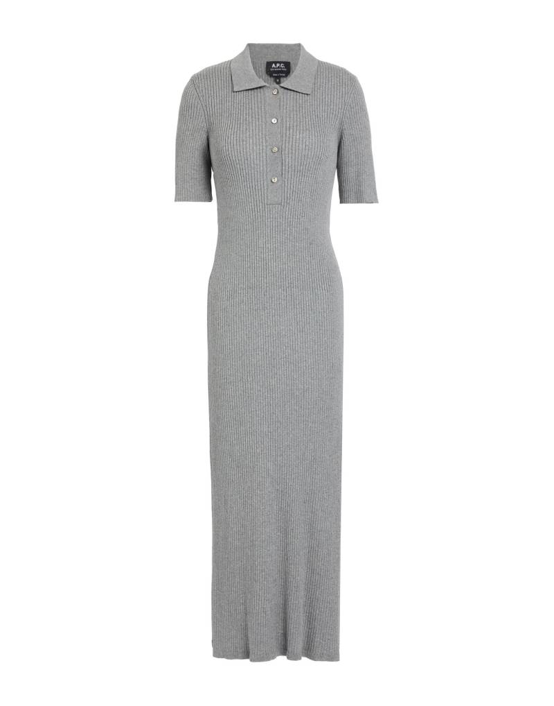 A.P.C. Maxi-kleid Damen Hellgrau von A.P.C.