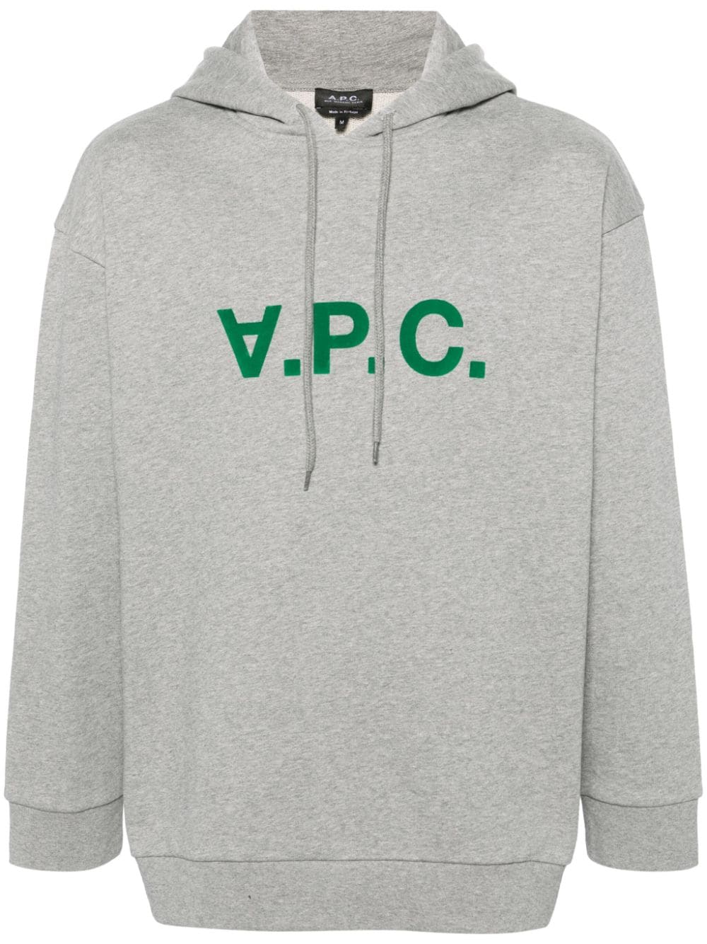 A.P.C. Milo Hoodie mit beflocktem Logo - Grau von A.P.C.