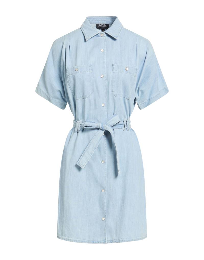 A.P.C. Mini-kleid Damen Blau von A.P.C.