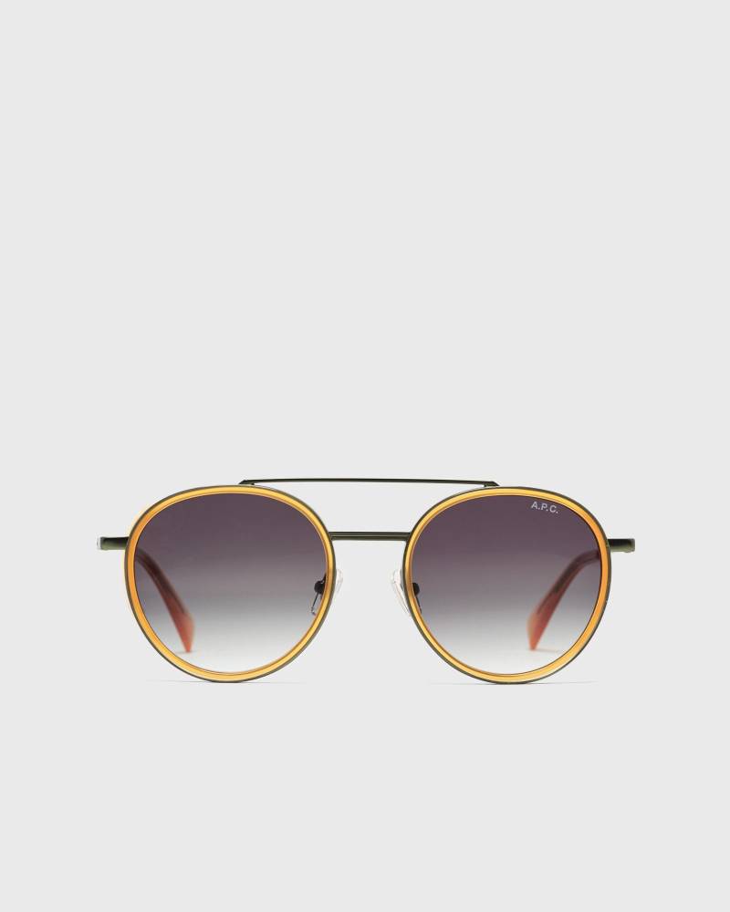 A.P.C. NICO SUNGLASSES men Eyewear gold in Größe:ONE SIZE von A.P.C.
