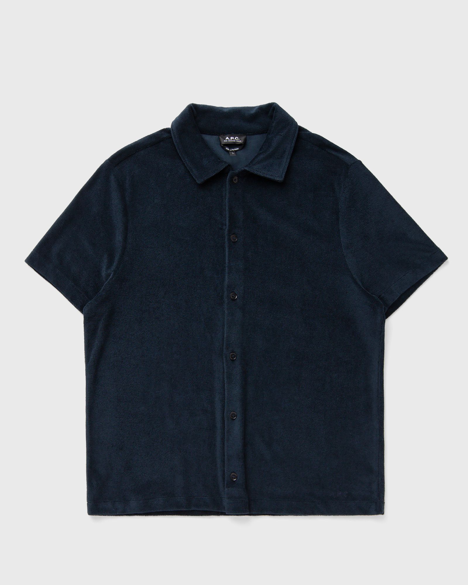 A.P.C. NICOLO - GOTS SHIRT men Shortsleeves blue in Größe:L A.P.C. NICOLO - GOTS SHIRT men Shortsleeves blue in Größe:L von A.P.C.