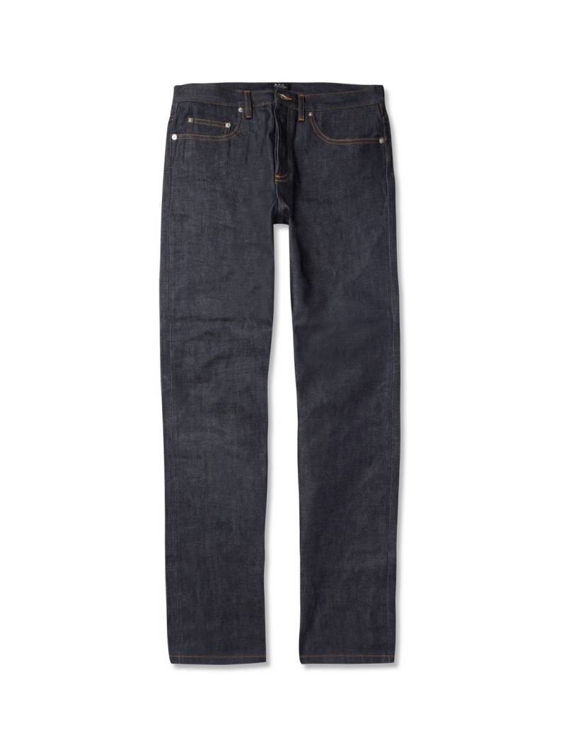 A.P.C. - New Standard Dry Selvedge Denim Jeans - Men - Blue - UK/US 32 von A.P.C.