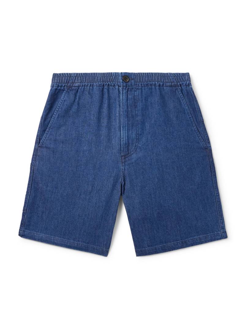 A.P.C. - Norris Straight-Leg Denim Shorts - Men - Blue - S von A.P.C.