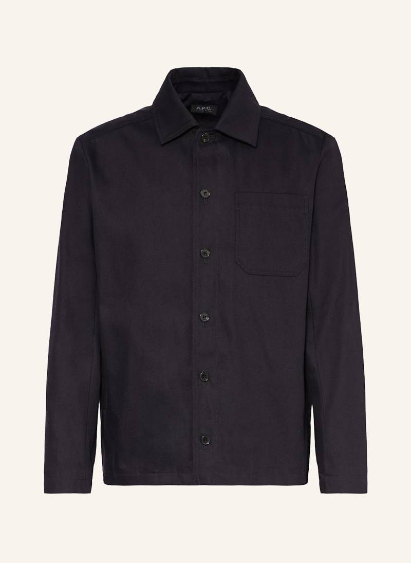 A.P.C. Overjacket Jeffray blau von A.P.C.