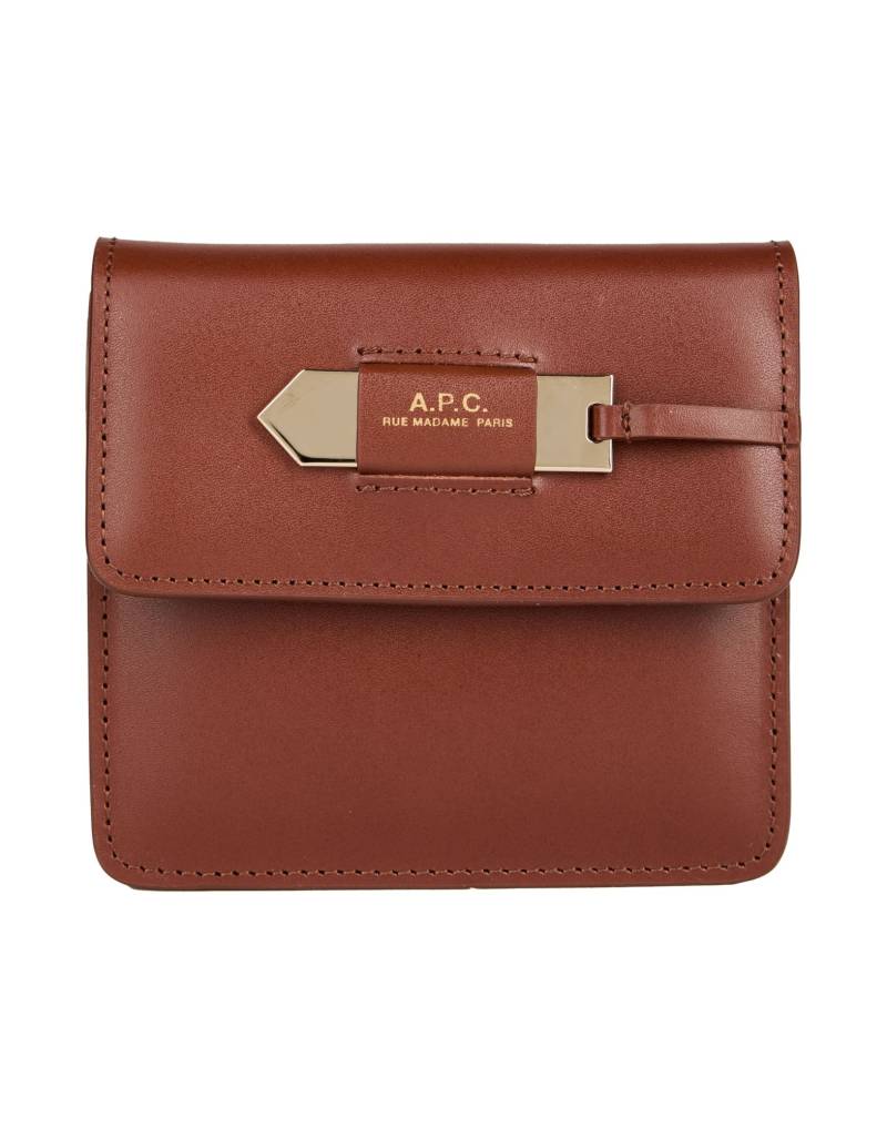 A.P.C. Portemonnaie Damen Braun von A.P.C.