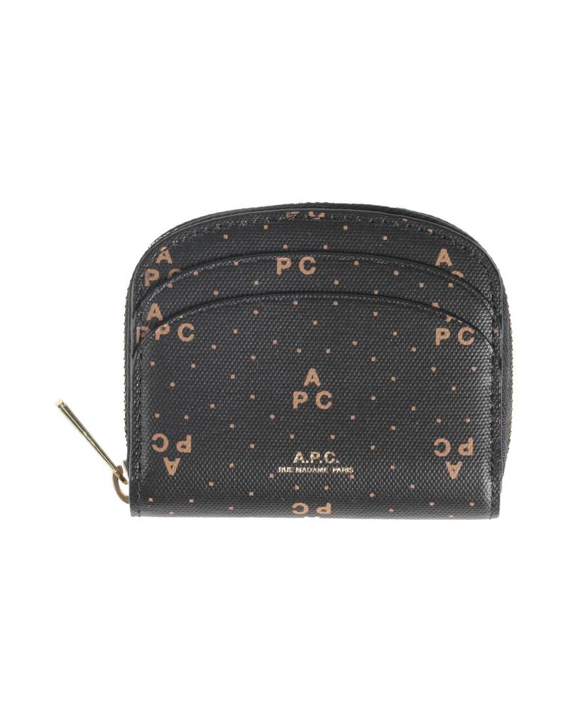 A.P.C. Portemonnaie Damen Braungrau von A.P.C.