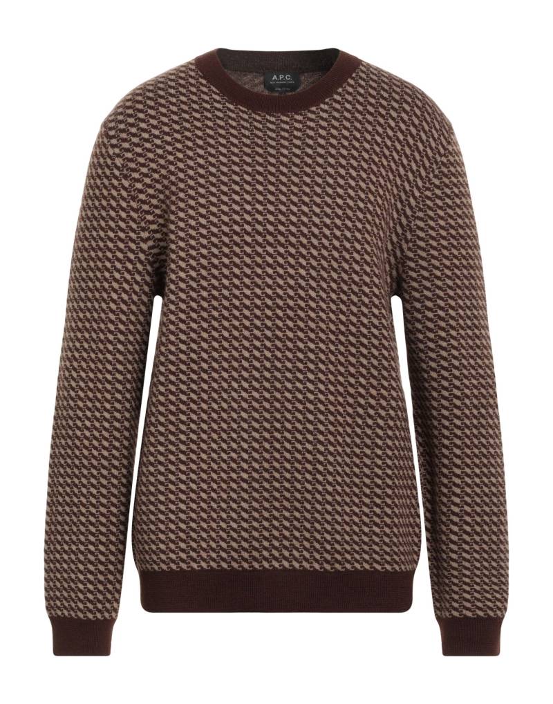 A.P.C. Pullover Herren Dunkelbraun von A.P.C.
