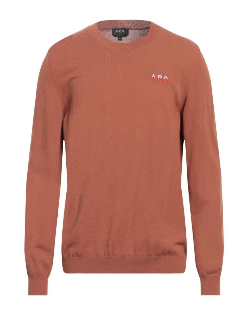 A.P.C. Pullover Herren Schokobraun von A.P.C.