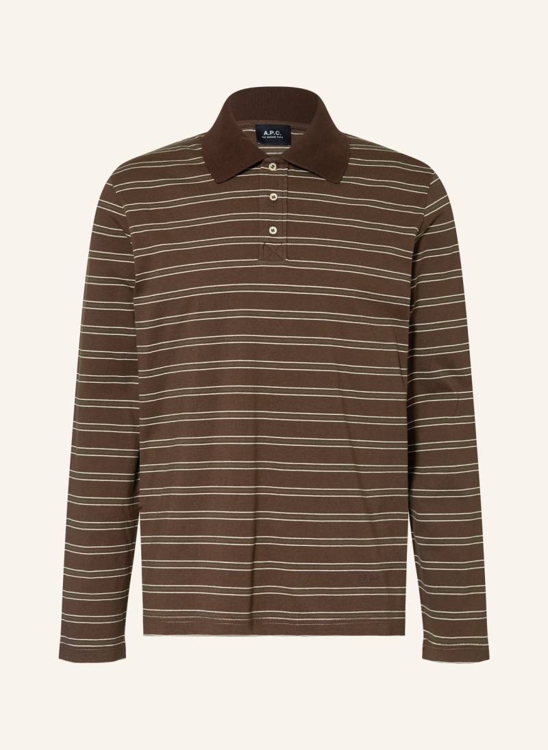 A.P.C. Rugbyshirt braun von A.P.C.