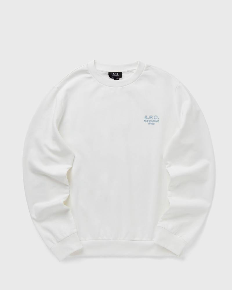 A.P.C. STANDARD RUE MADAME SWEAT men Sweatshirts white in Größe:L von A.P.C.