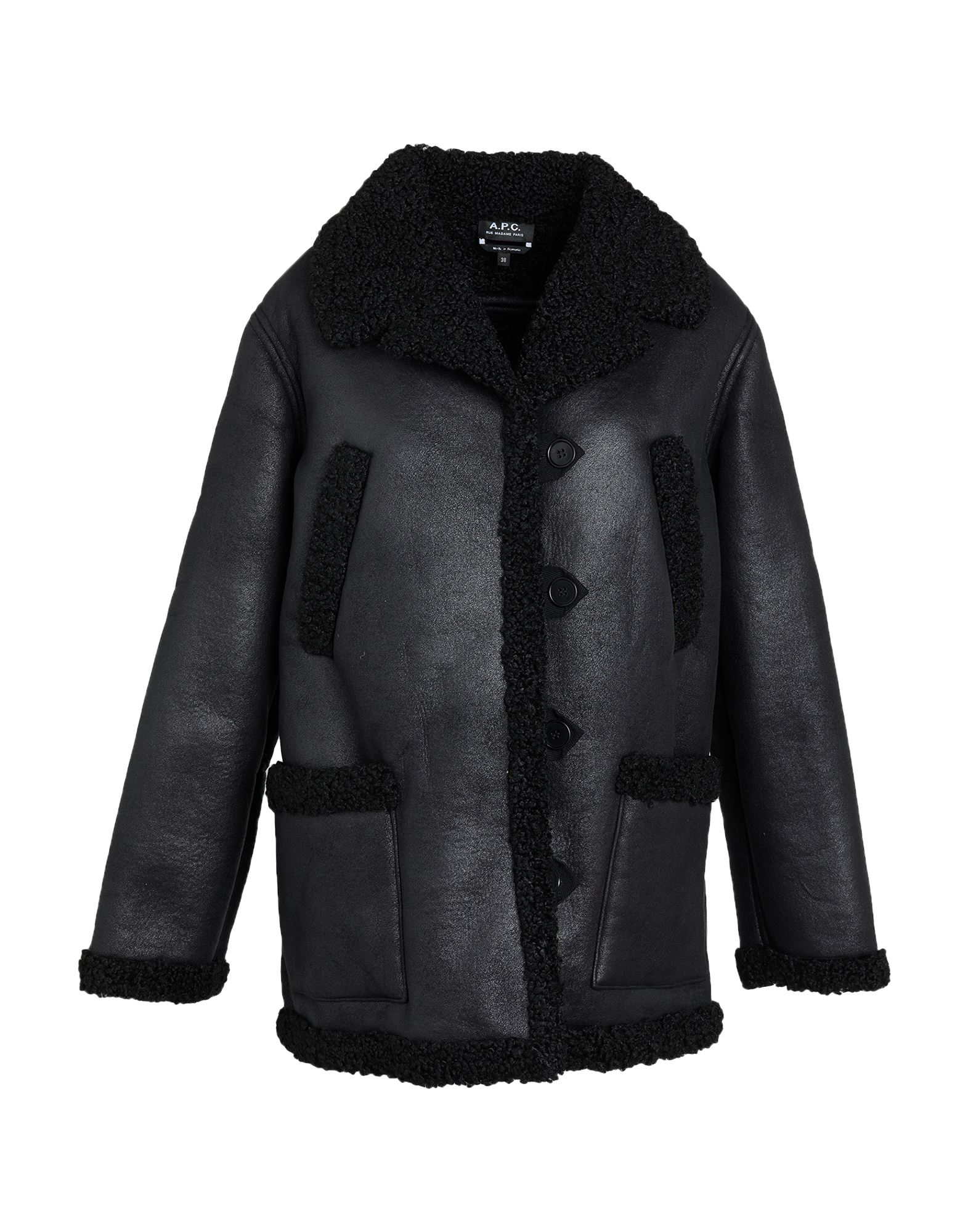A.P.C. Shearling- & Kunstfell Damen Schwarz von A.P.C.