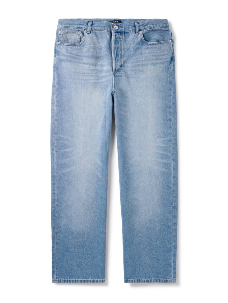 A.P.C. - Solal Straight-Leg Stonewashed Jeans - Men - Blue - UK/US 34 A.P.C. - Solal Straight-Leg Stonewashed Jeans - Men - Blue - UK/US 34 von A.P.C.