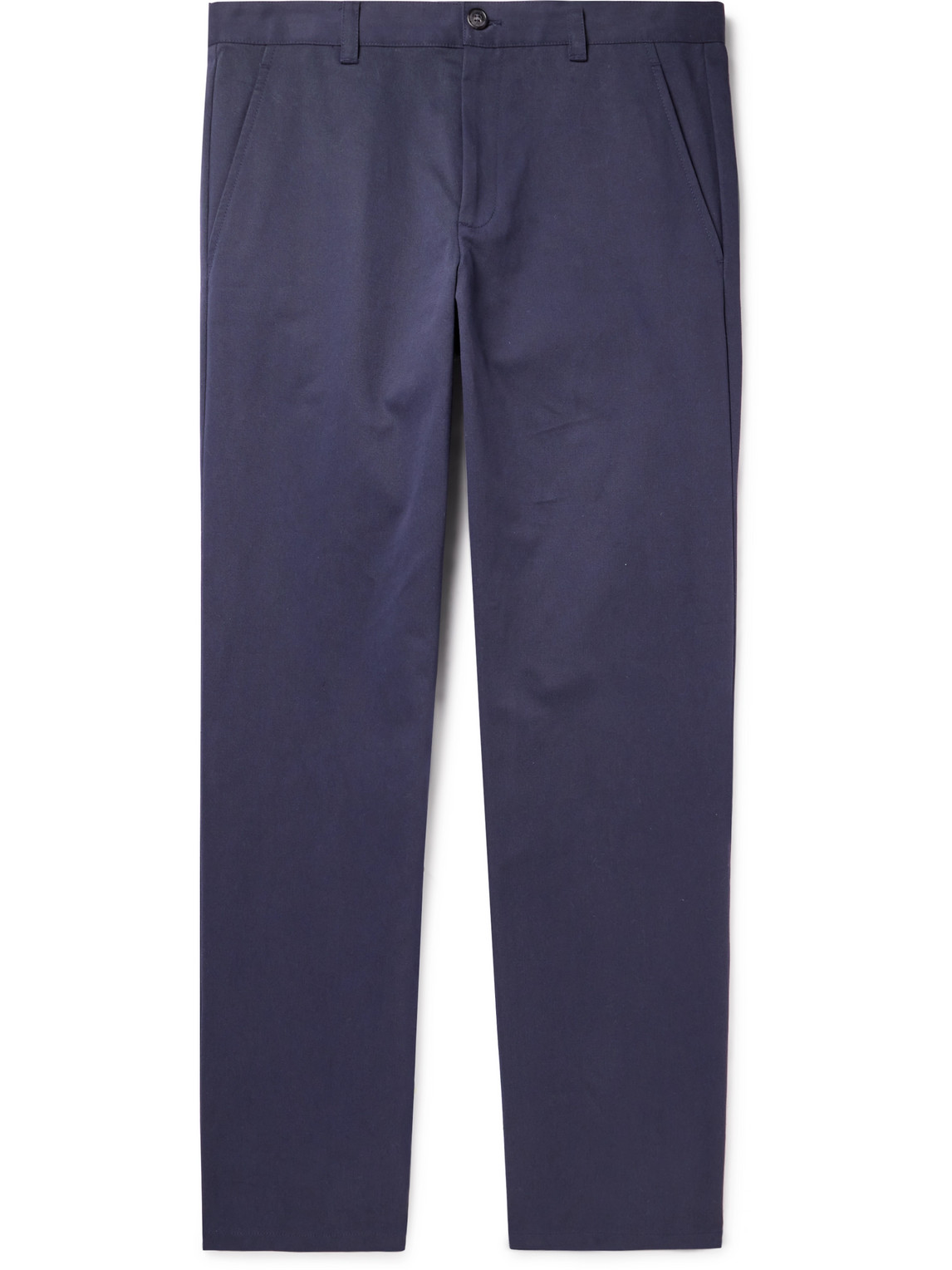 A.P.C. - Straight-Leg Cotton-Twill Chinos - Men - Blue - UK/US 29 von A.P.C.