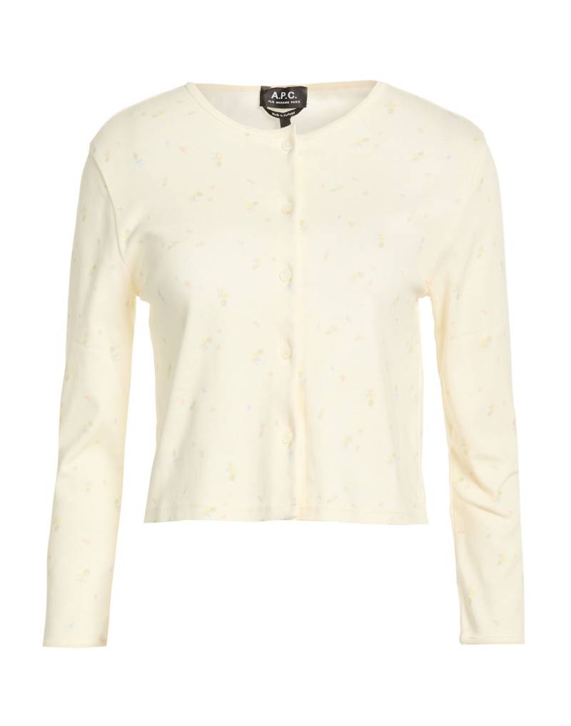 A.P.C. Strickjacke Damen Cremeweiß von A.P.C.
