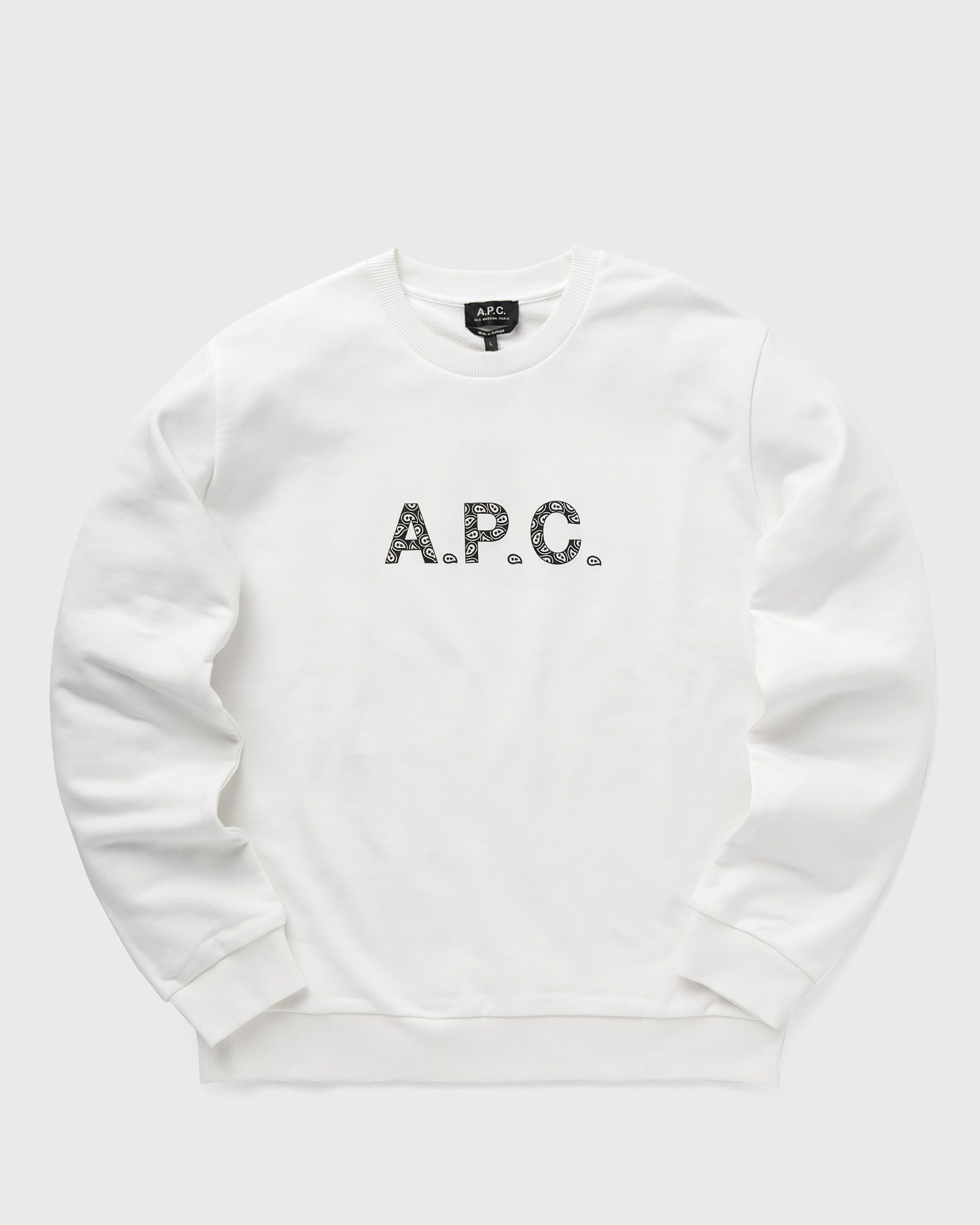 A.P.C. Sweat timothy men Sweatshirts white in Größe:M von A.P.C.