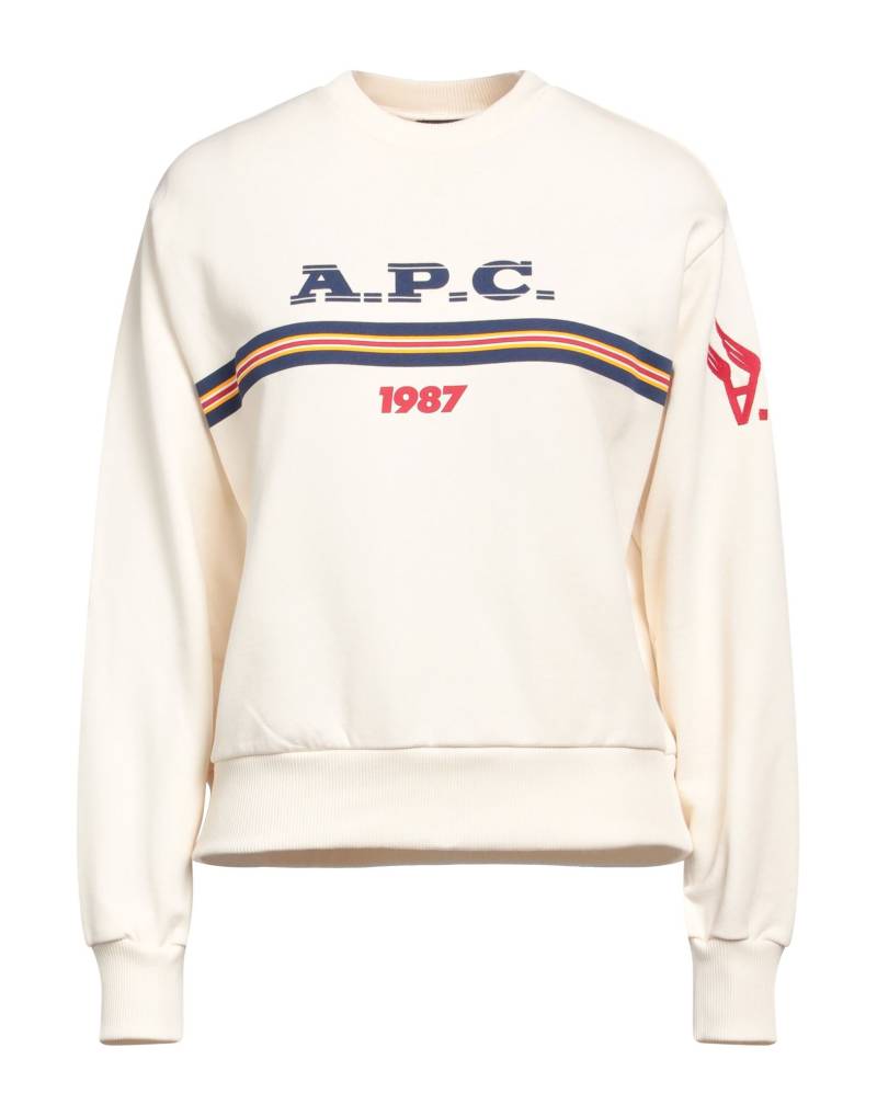A.P.C. Sweatshirt Damen Elfenbein von A.P.C.