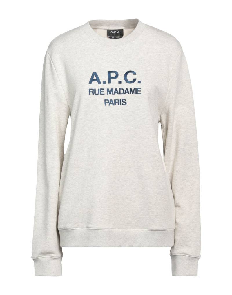 A.P.C. Sweatshirt Damen Hellgrau von A.P.C.