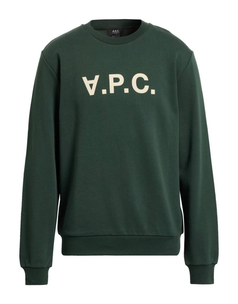 A.P.C. Sweatshirt Herren Dunkelgrün von A.P.C.