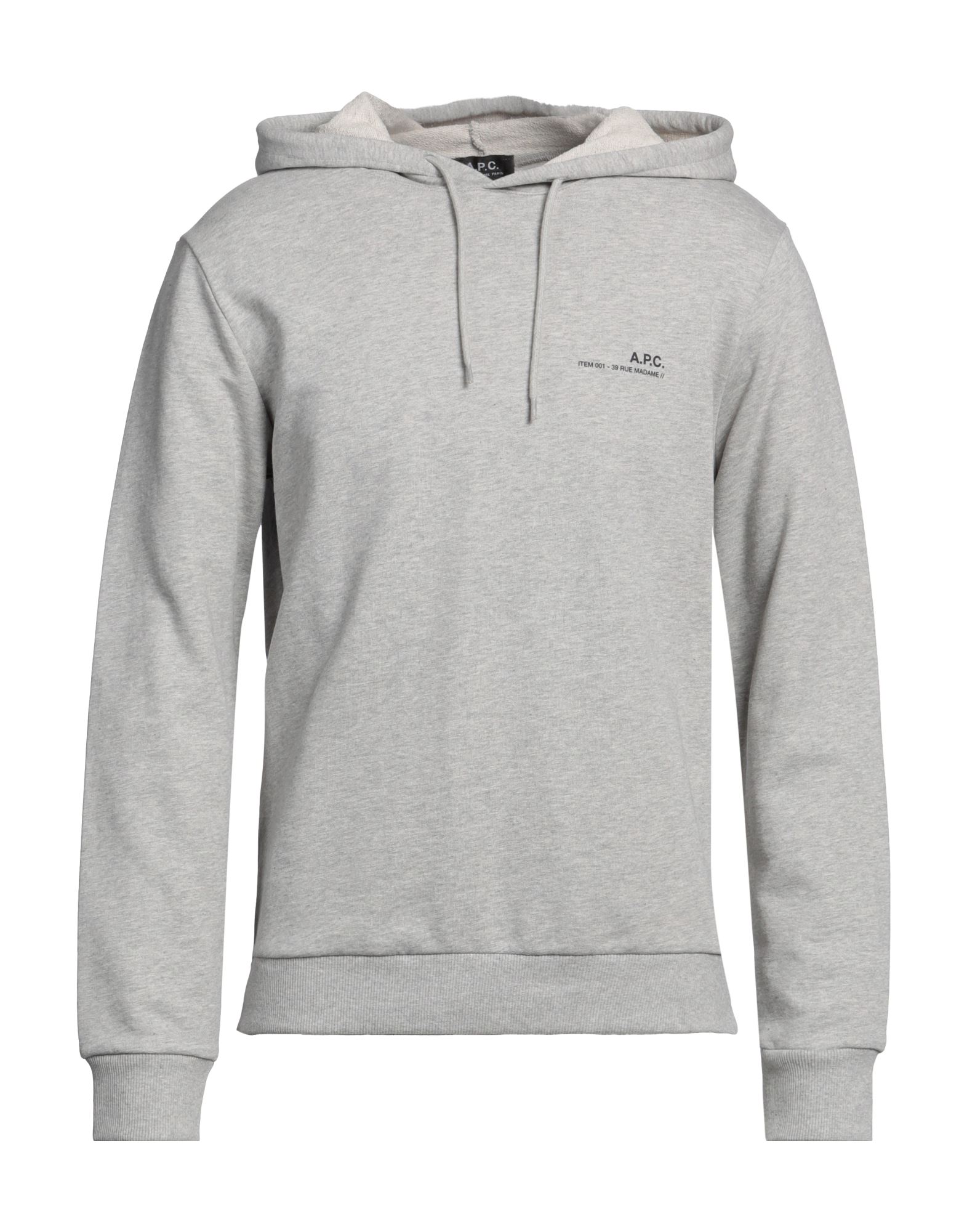 A.P.C. Sweatshirt Herren Hellgrau A.P.C. Sweatshirt Herren Hellgrau von A.P.C.