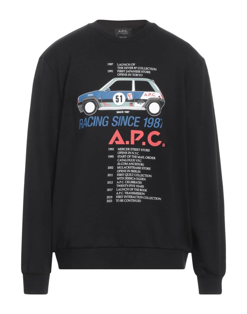 A.P.C. Sweatshirt Herren Schwarz von A.P.C.