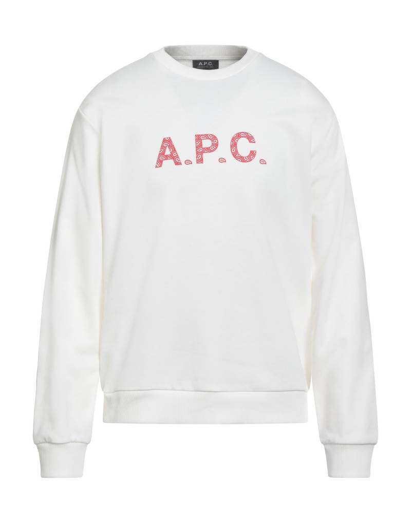 A.P.C. Sweatshirt Herren Weiß von A.P.C.