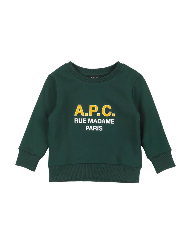 A.P.C. Sweatshirt Kinder Smaragdgrün von A.P.C.