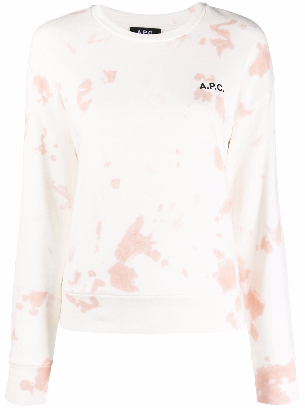 A.P.C. Sweatshirt mit Farbklecks-Print - Weiß von A.P.C.