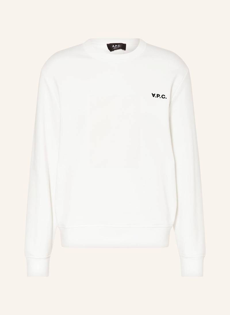 A.P.C. Sweatshirt weiss von A.P.C.