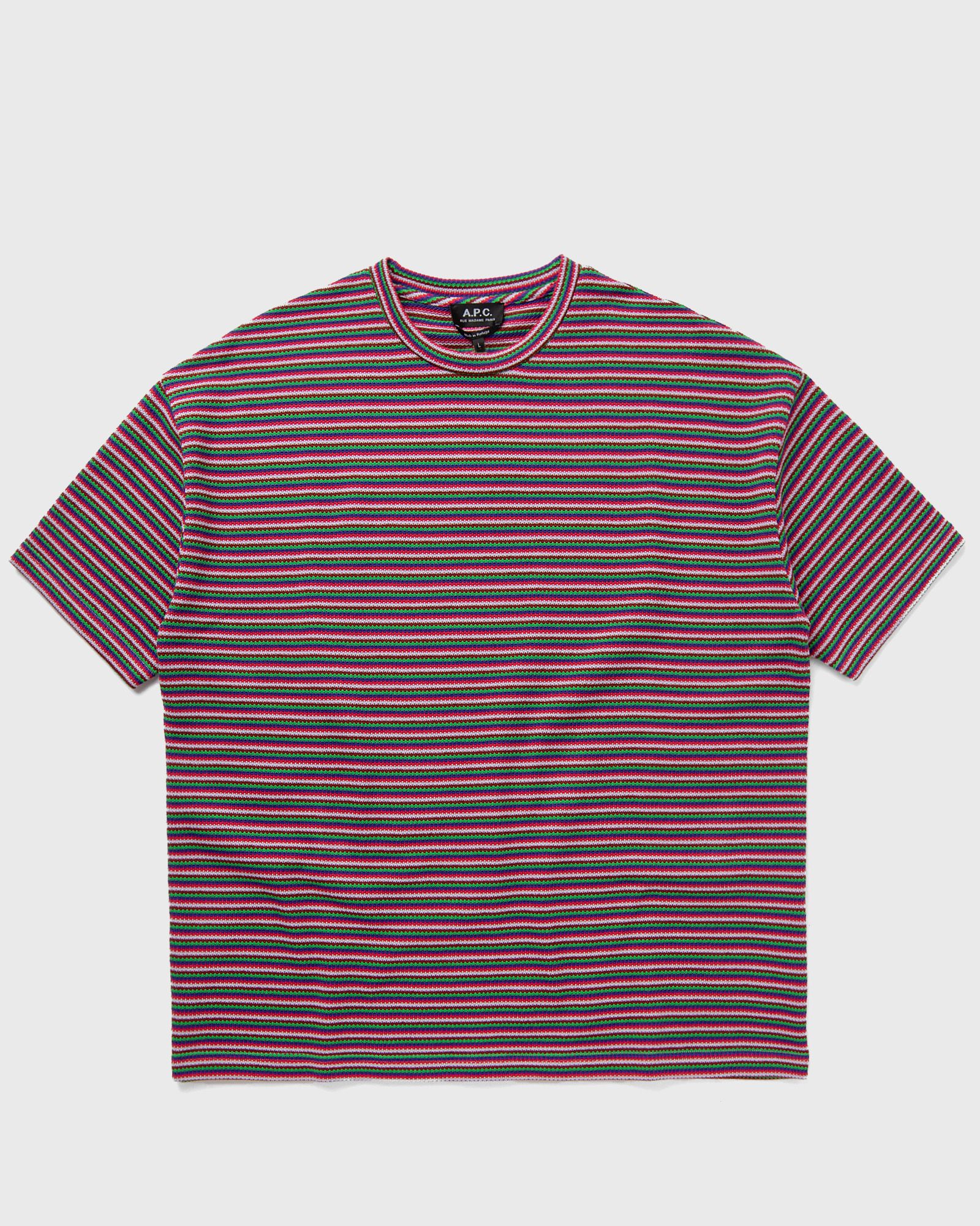 A.P.C. T-shirt bahia men Shortsleeves red in Größe:L von A.P.C.