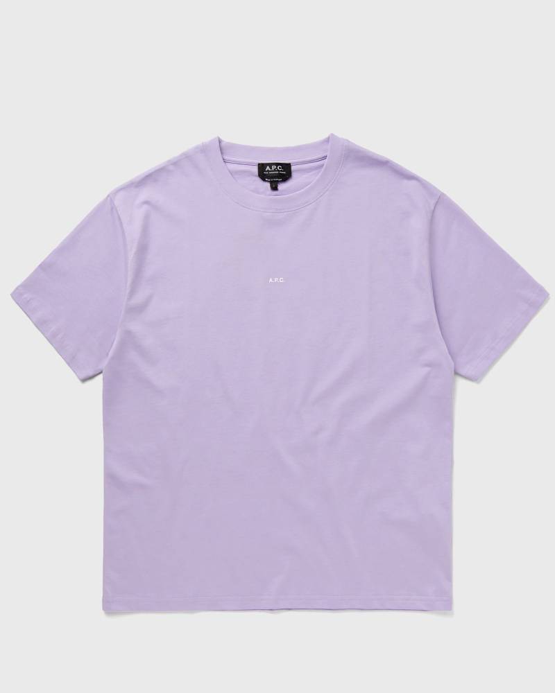 A.P.C. T-shirt kyle men Shortsleeves purple in Größe:S von A.P.C.