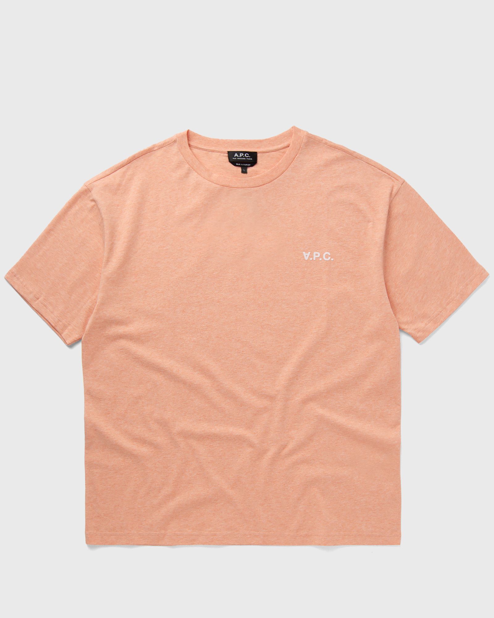 A.P.C. T-shirt new joachim men Shortsleeves orange in Größe:L von A.P.C.