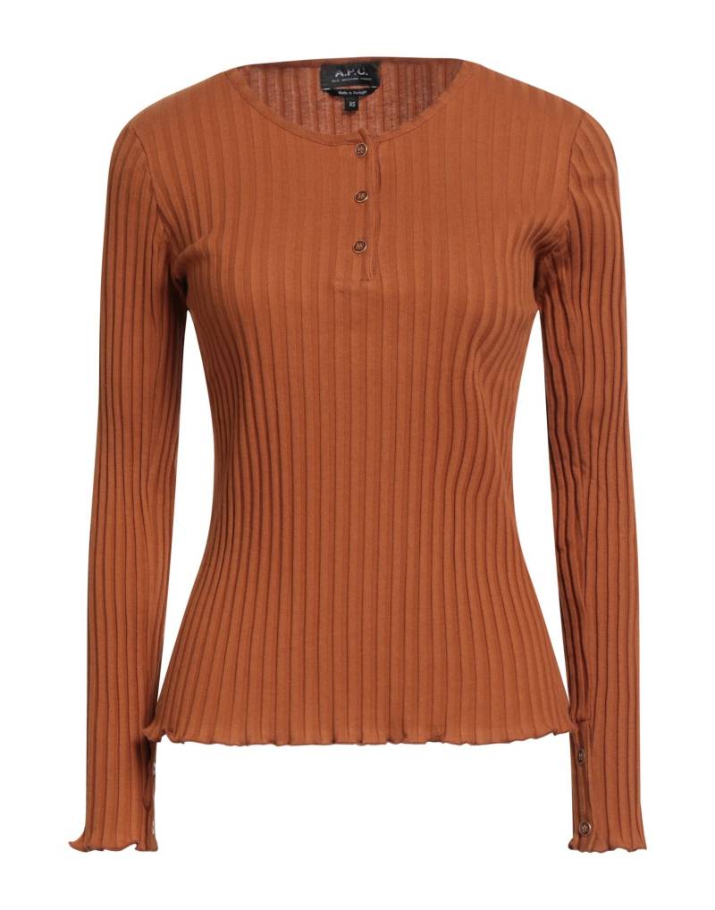 A.P.C. T-shirts Damen Braun A.P.C. T-shirts Damen Braun von A.P.C.