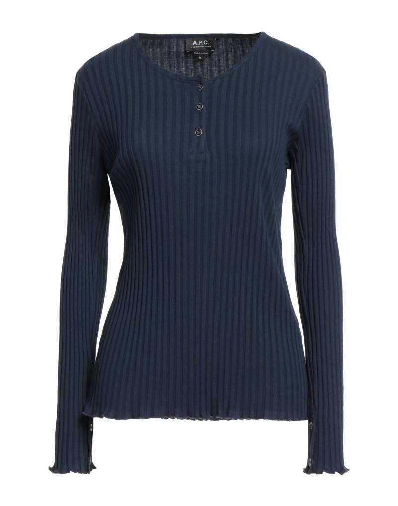 A.P.C. T-shirts Damen Marineblau A.P.C. T-shirts Damen Marineblau von A.P.C.