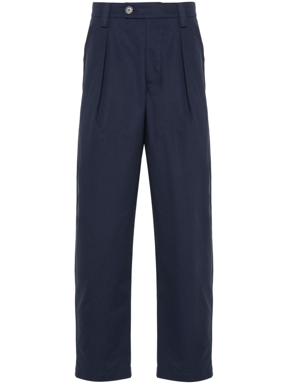 A.P.C. Tapered-Hose aus Gabardine mit Falten - Blau von A.P.C.