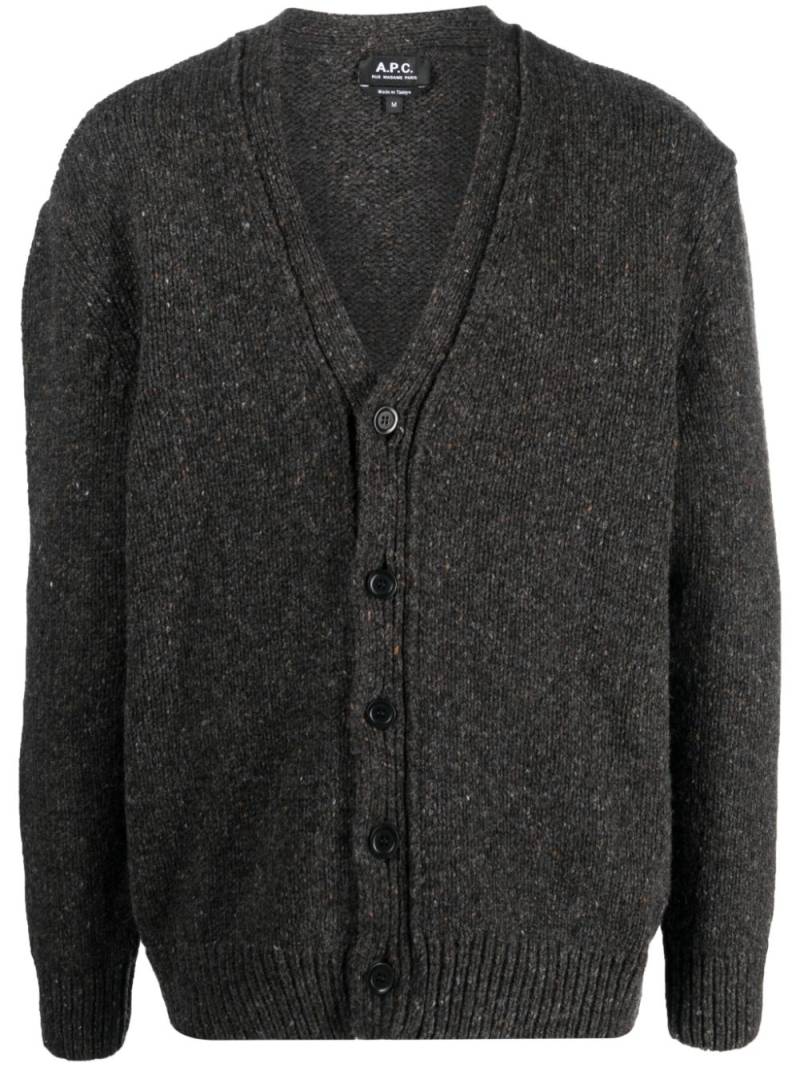 A.P.C. Teophile Cardigan - Grau von A.P.C.