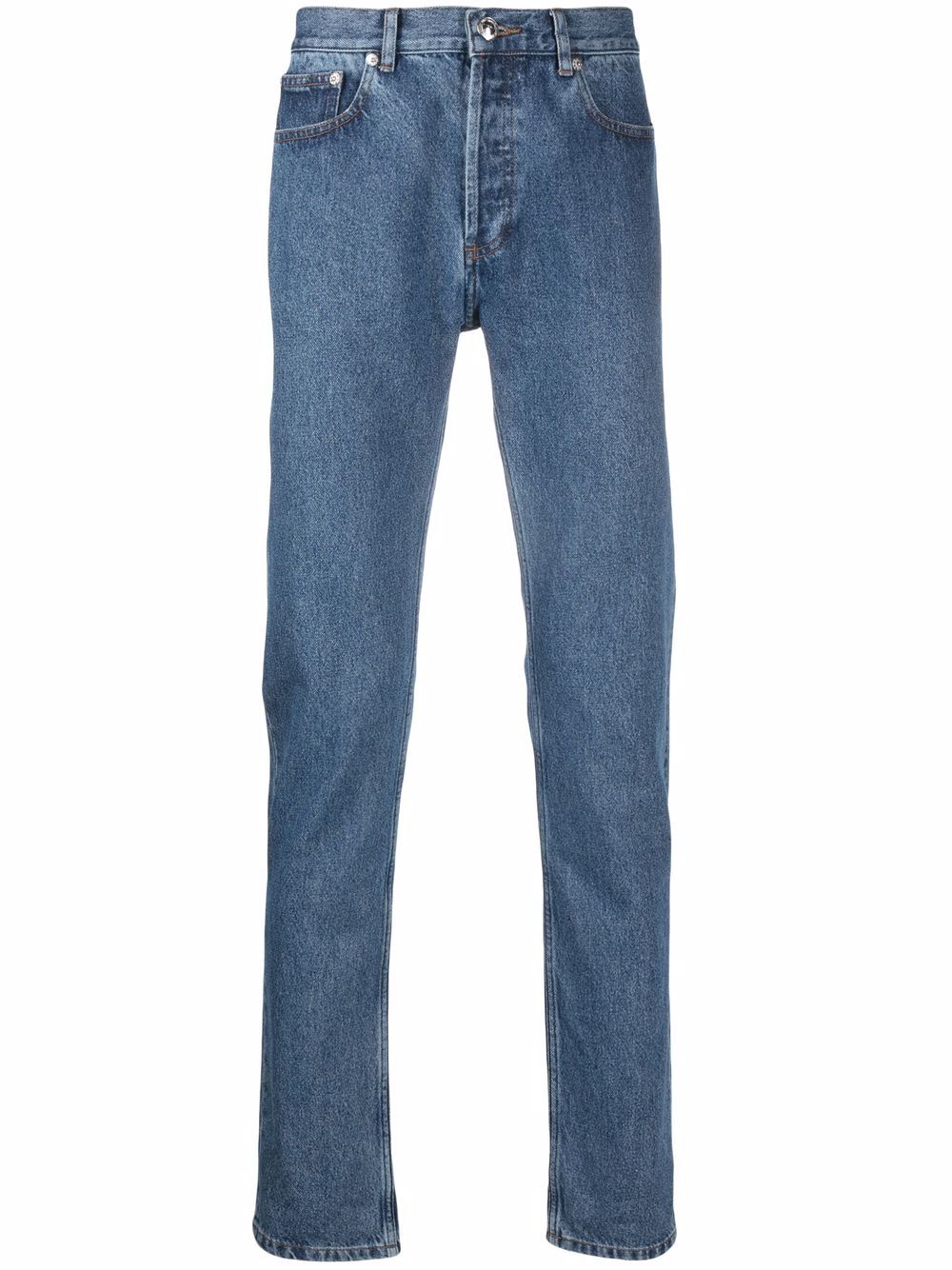 A.P.C. Tief sitzende Straight-Leg-Jeans - Blau von A.P.C.