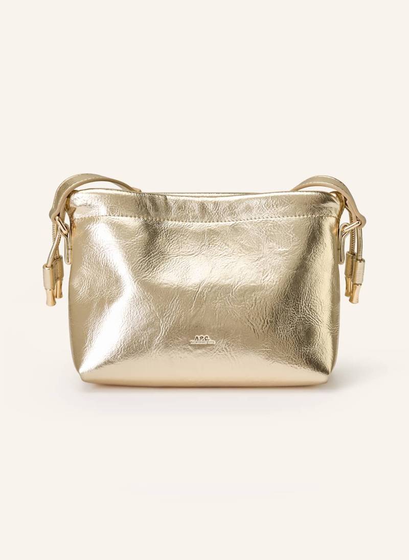 A.P.C. Umhängetasche Ninon Mini gold von A.P.C.