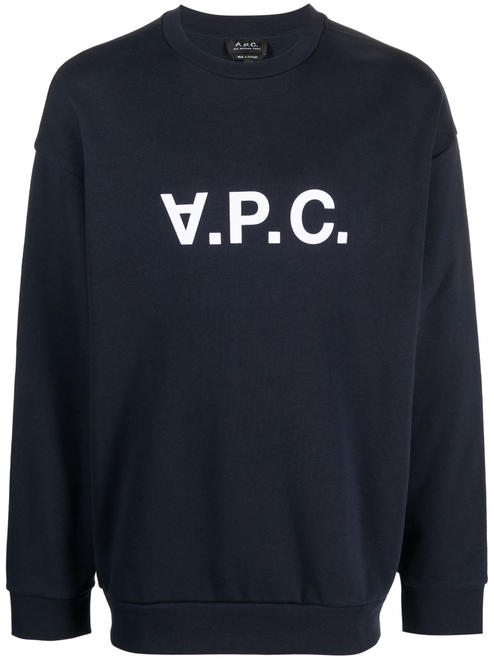 A.P.C. T-Shirt aus Bio-Baumwolle mit Logo - Blau von A.P.C.