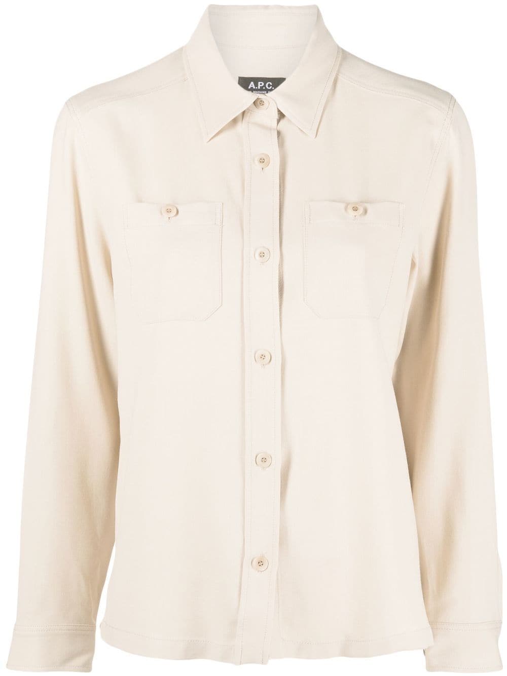 A.P.C. Klassisches Hemd - Nude von A.P.C.