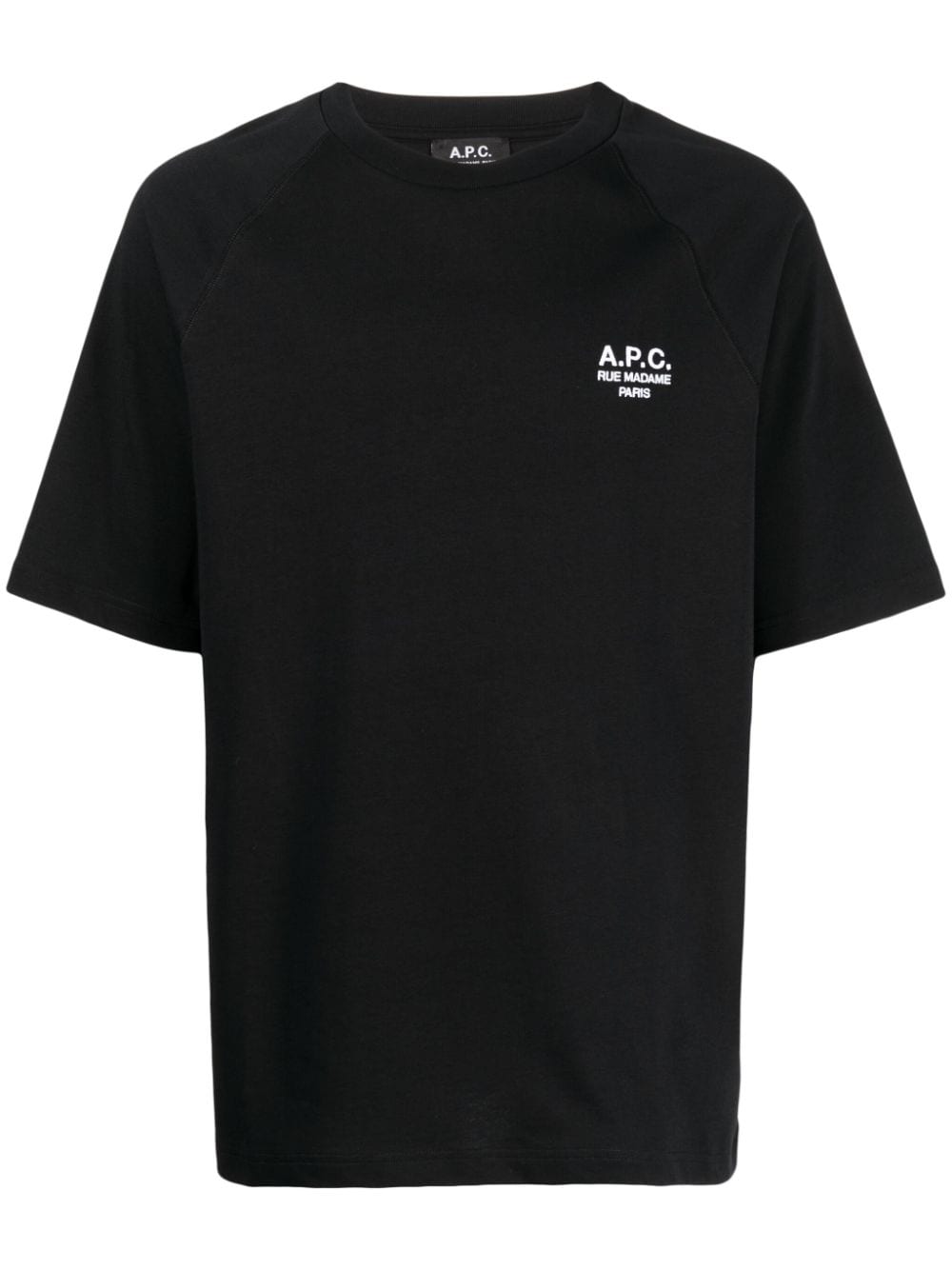 A.P.C. Willy T-Shirt mit Logo-Stickerei - Schwarz von A.P.C.