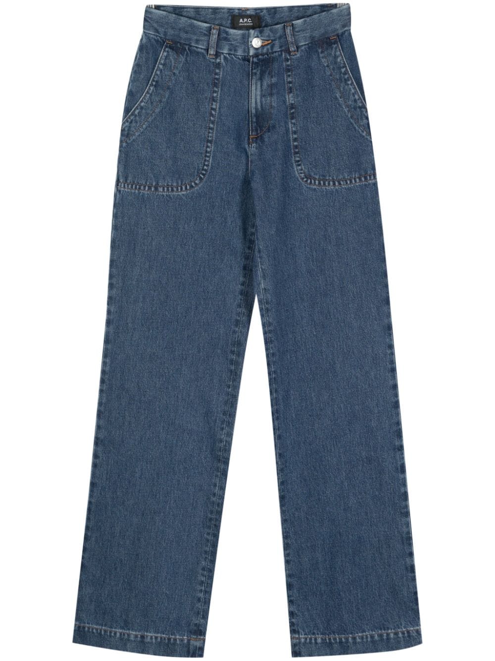 A.P.C. Jeans mit geradem Bein - Blau von A.P.C.