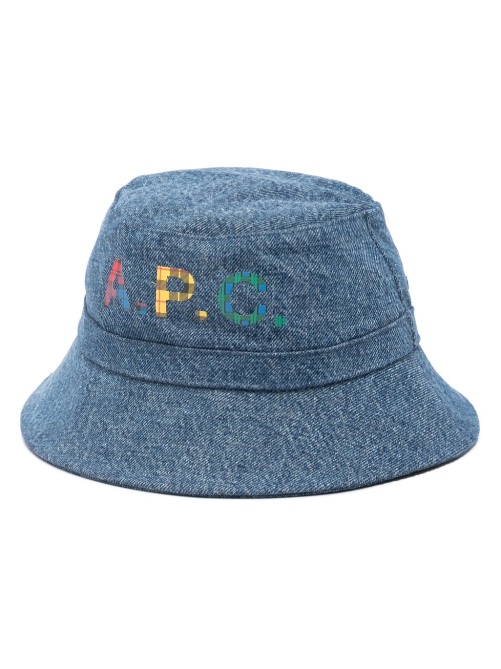 A.P.C. Fischerhut mit Logo-Print - Blau von A.P.C.