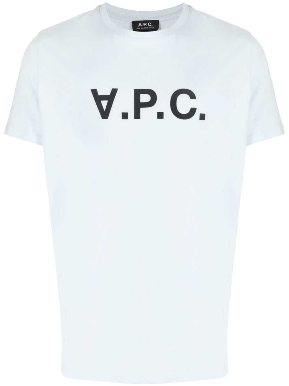 A.P.C. T-Shirt mit Logo-Print - Blau von A.P.C.