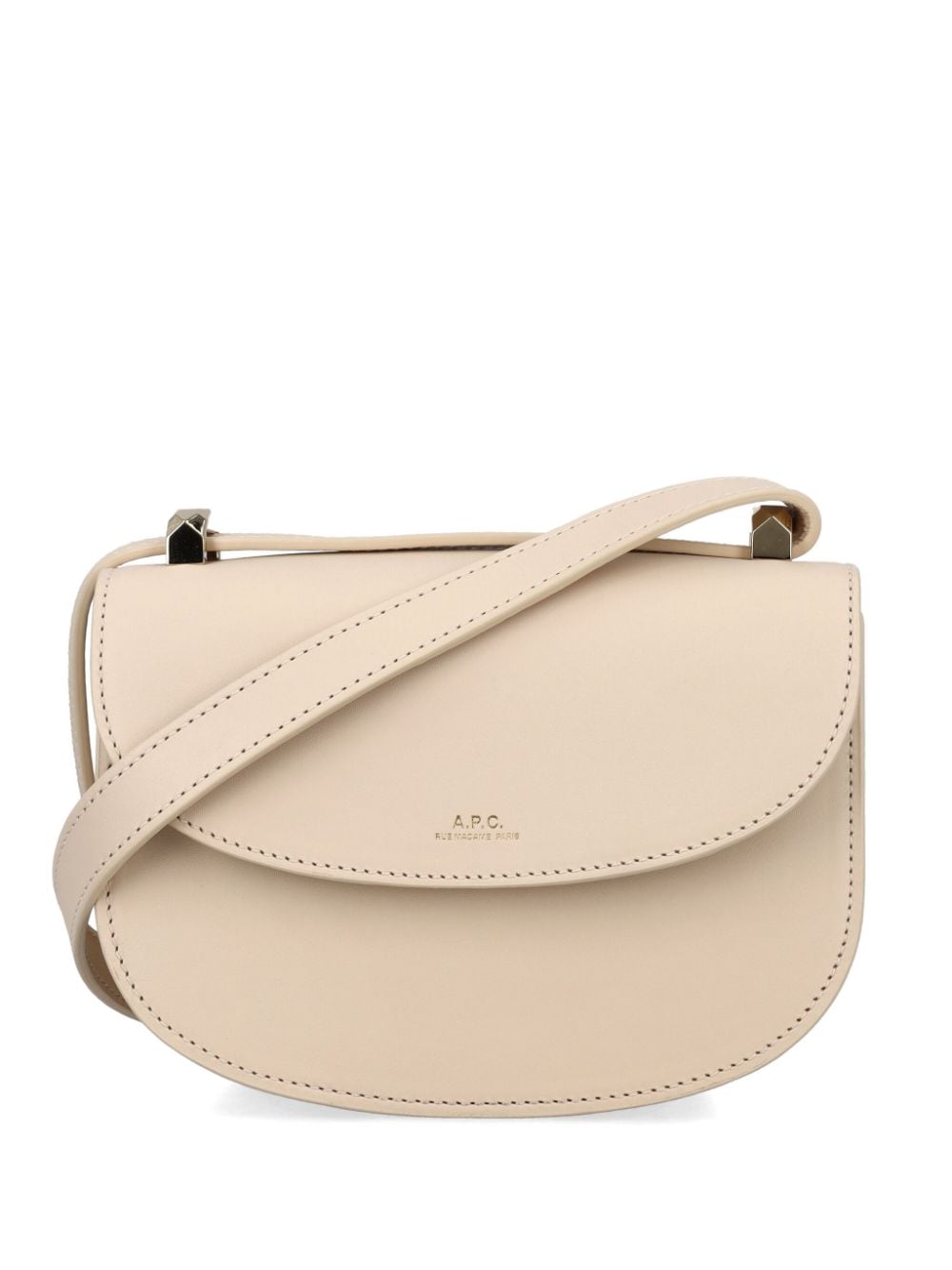 A.P.C. Mini Geneve Schultertasche - Nude von A.P.C.